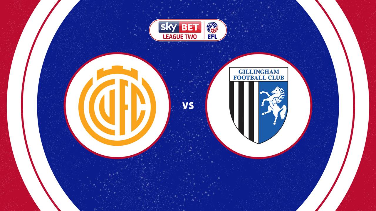 Cambridge United vs Gillingham poster