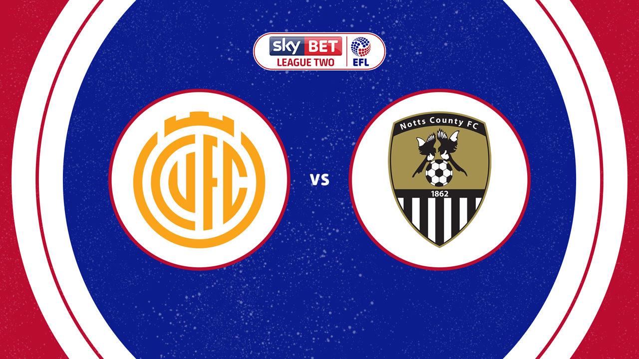 Cambridge United vs Notts County poster