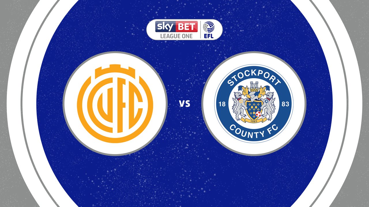 Cambridge United vs Stockport County poster