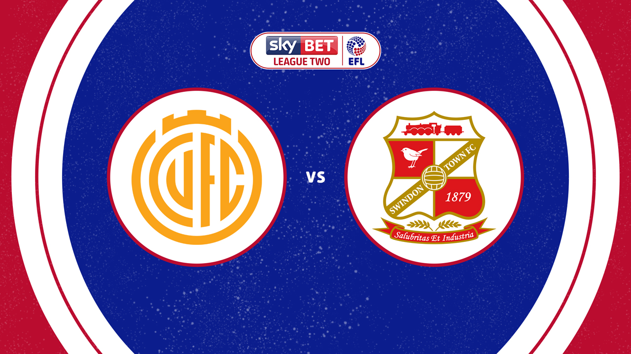 Cambridge United vs Swindon Town poster