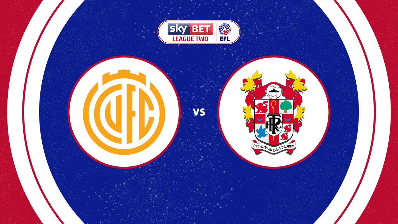 Cambridge United vs Tranmere Rovers poster