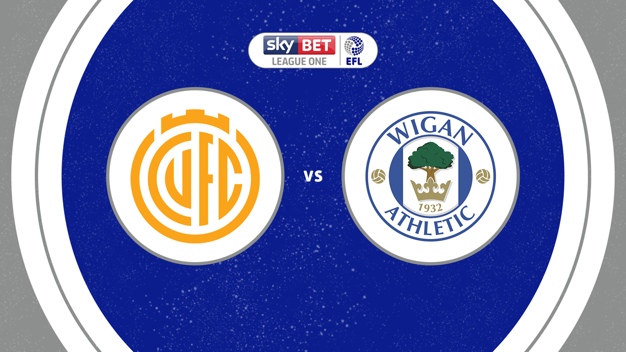 Cambridge United vs Wigan Athletic poster