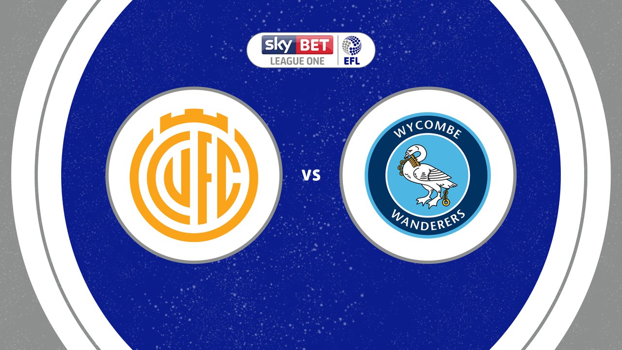 Cambridge United vs Wycombe Wanderers poster
