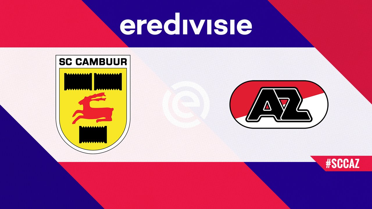 Cambuur vs AZ Alkmaar poster