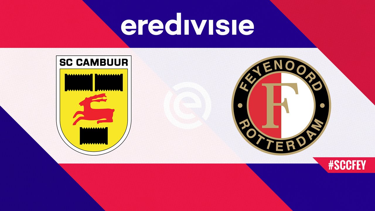 Cambuur vs Feyenoord poster