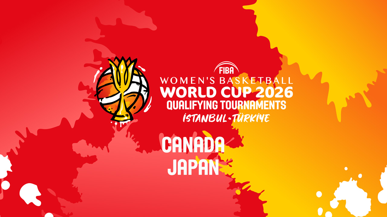 Canada Basketball Women vs Japan Basketball Women poster