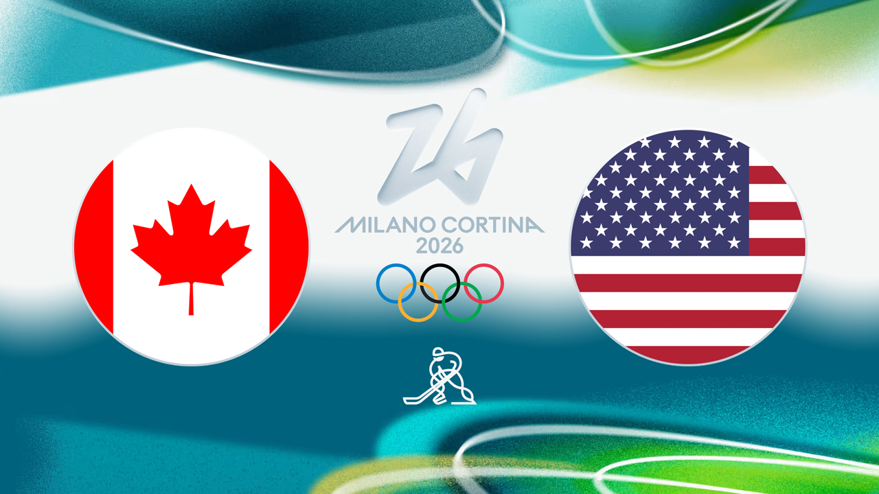 Canada Ice Hockey vs USA Ice Hockey poster