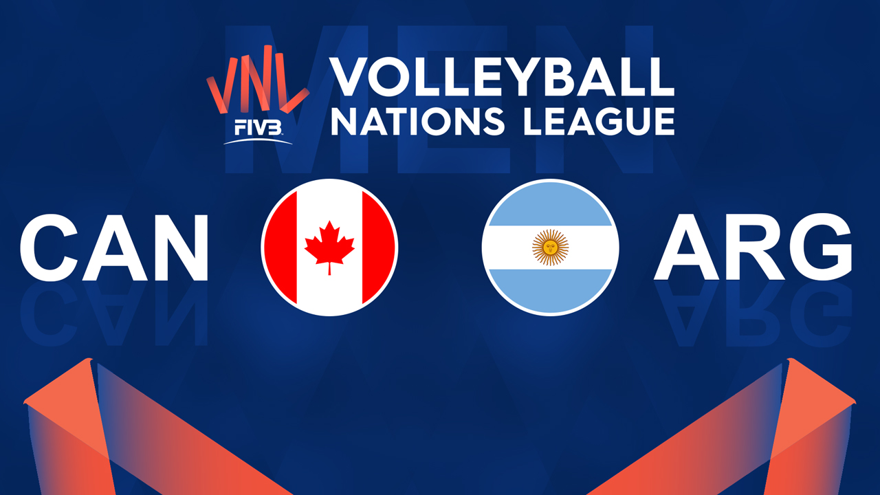 Canada Volleyball vs Argentina Volleyball poster