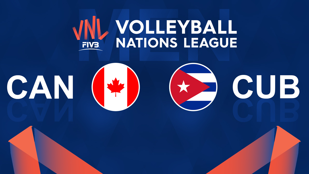 Canada Volleyball vs Cuba Volleyball poster