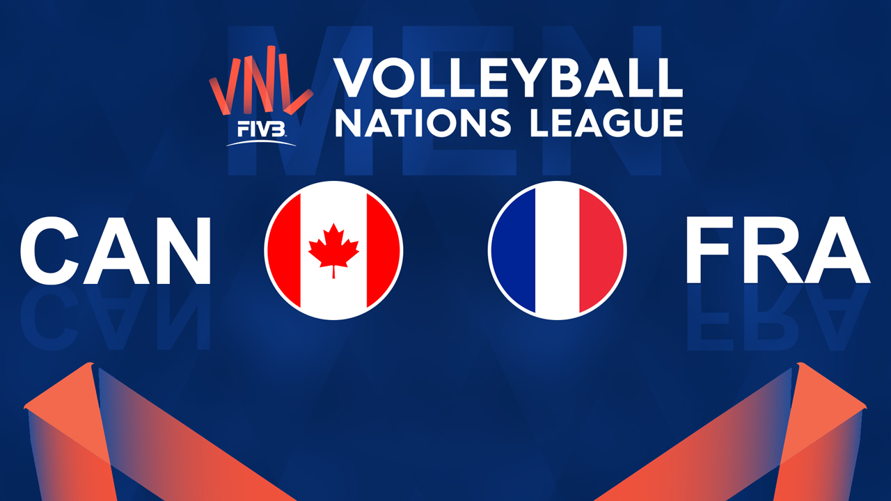 Canada Volleyball vs France Volleyball poster