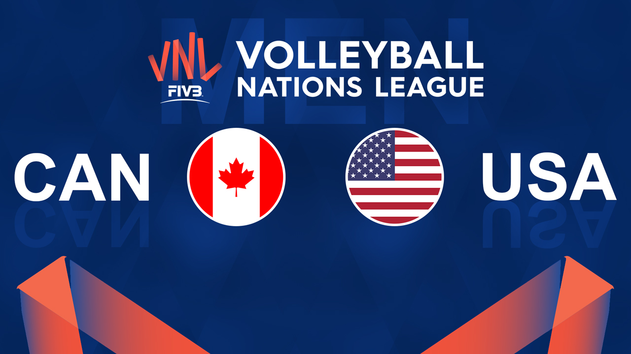 Canada Volleyball vs USA Volleyball poster