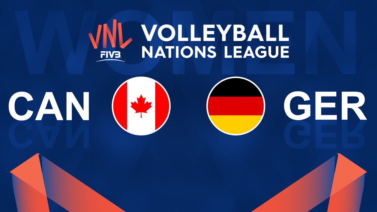 Canada Volleyball Women vs Germany Volleyball Women poster