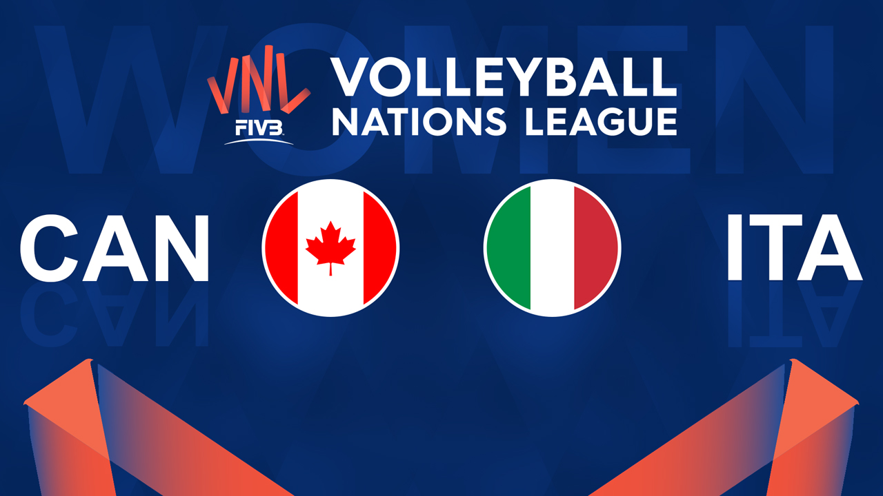 Canada Volleyball Women vs Italy Volleyball Women poster