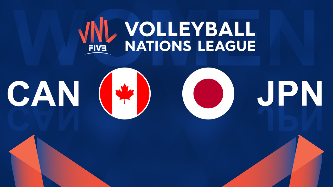 Canada Volleyball Women vs Japan Volleyball Women poster