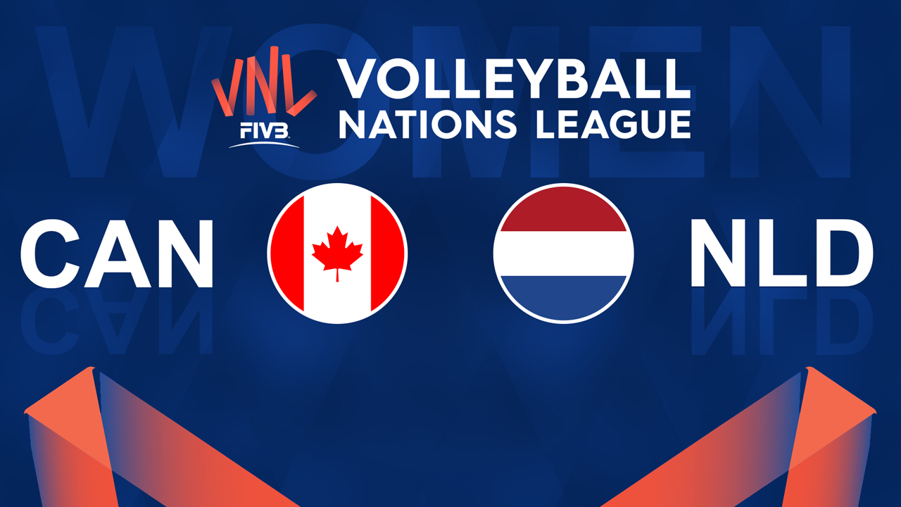 Canada Volleyball Women vs Netherlands Volleyball Women poster