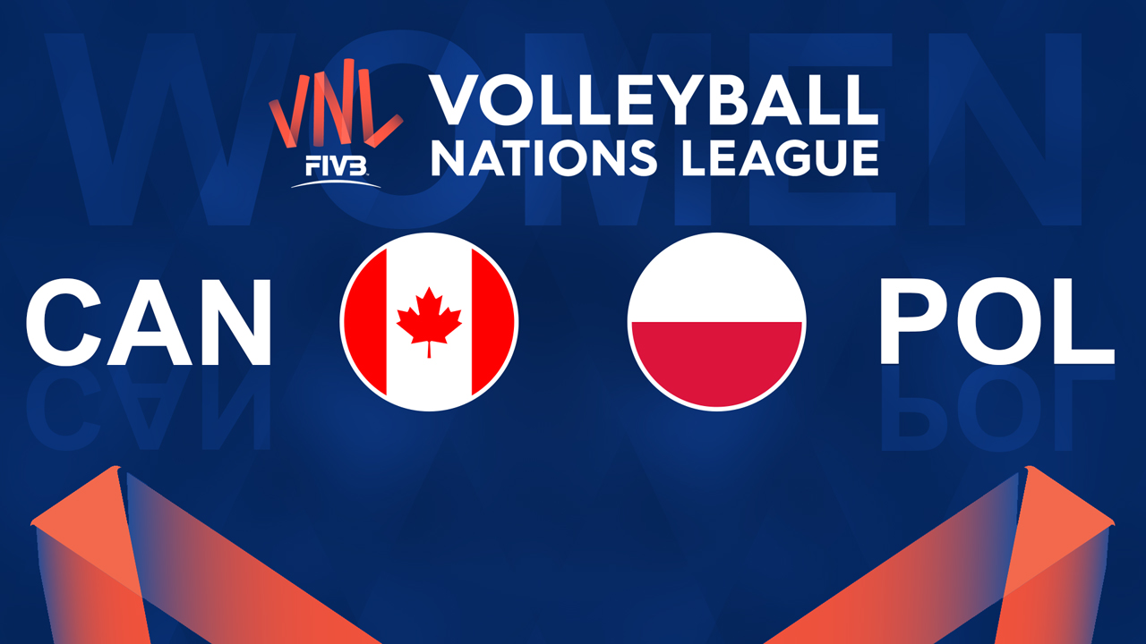 Canada Volleyball Women vs Poland Volleyball Women poster