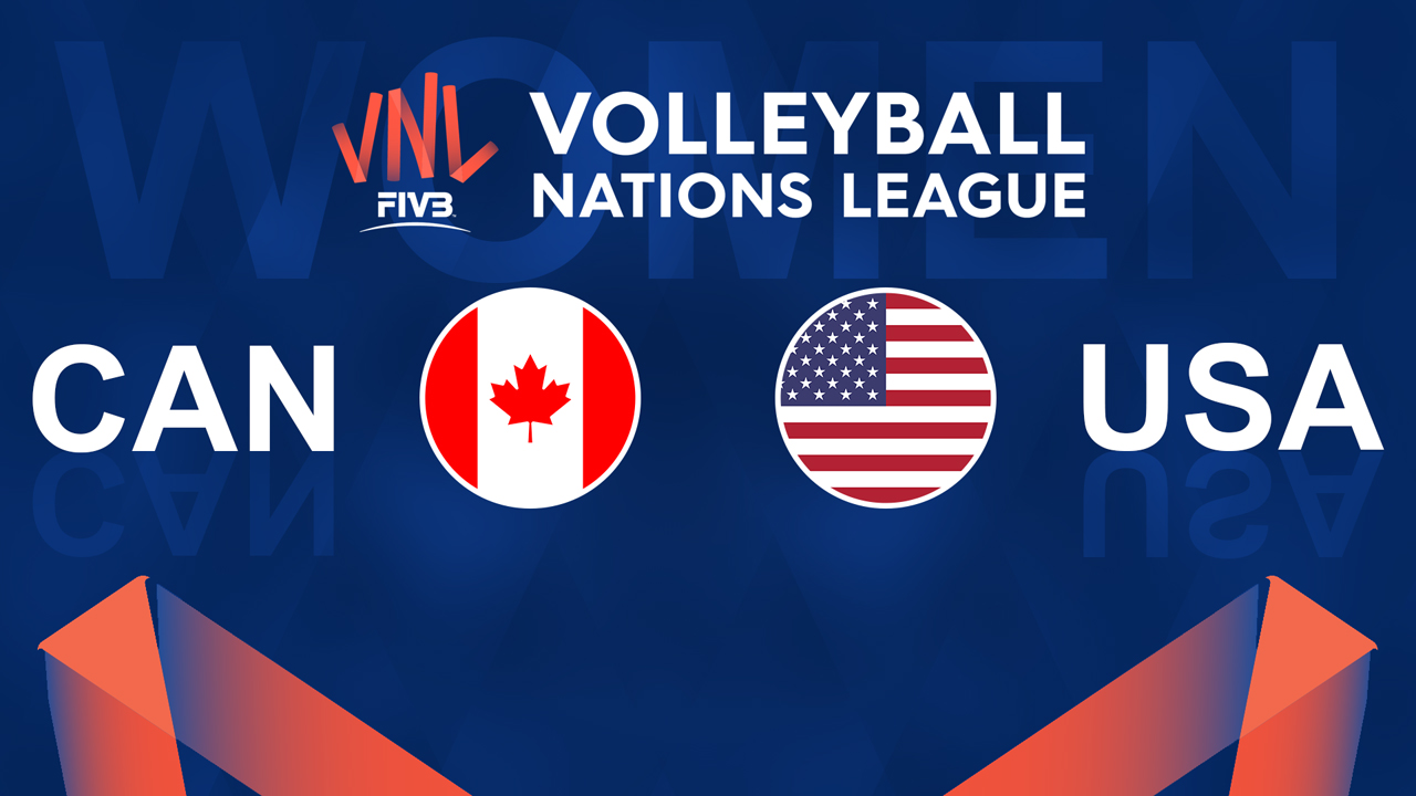 Canada Volleyball Women vs USA Volleyball Women poster