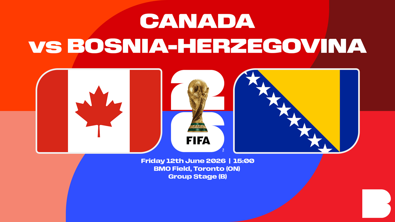 Canada vs Bosnia-Herzegovina poster