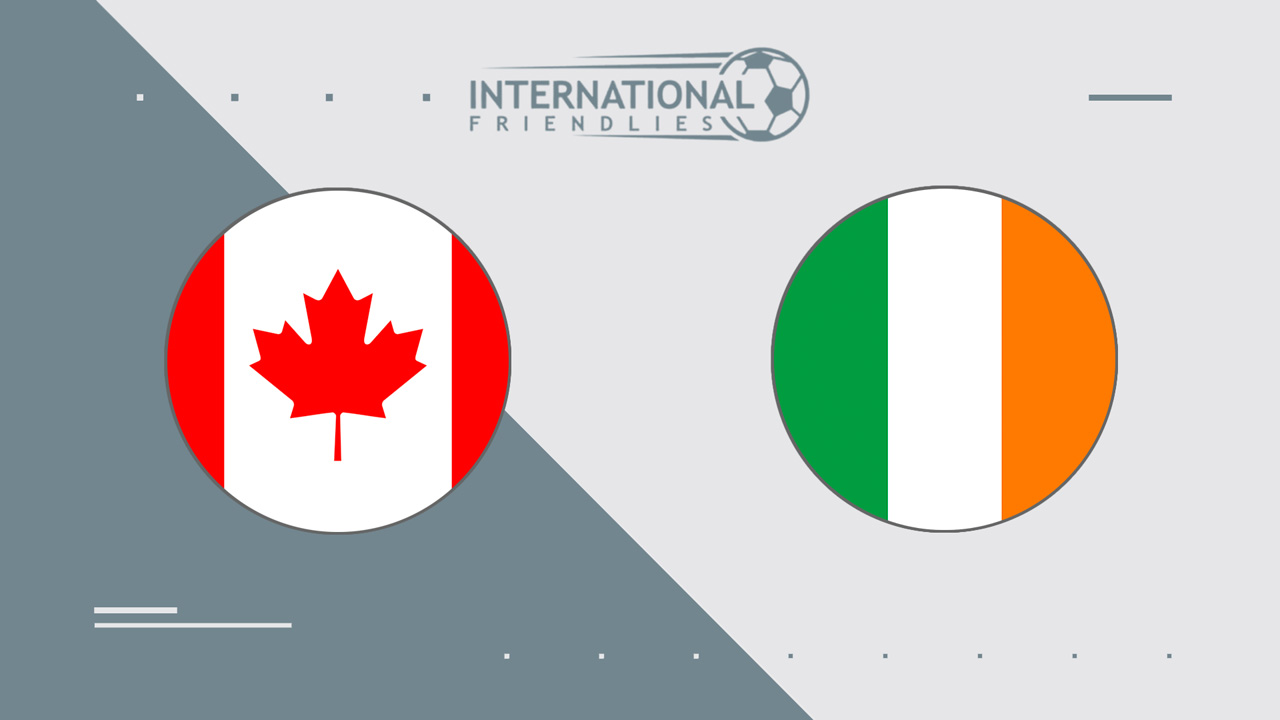Canada vs Ireland poster