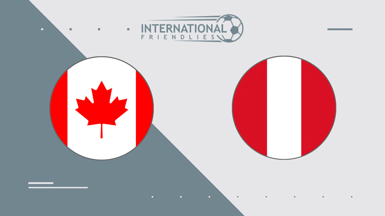 Canada vs Peru poster