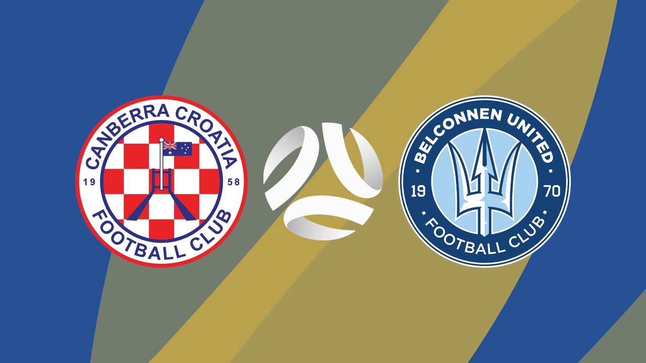 Canberra Croatia vs Belconnen United poster