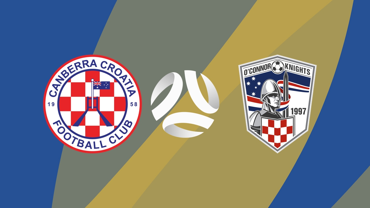 Canberra Croatia vs O'Connor Knights poster