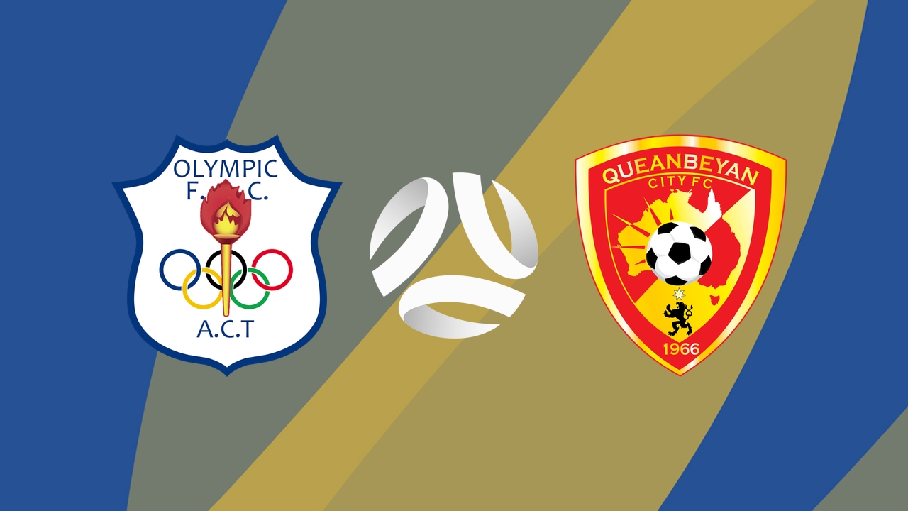 Canberra Olympic vs Queanbeyan City poster