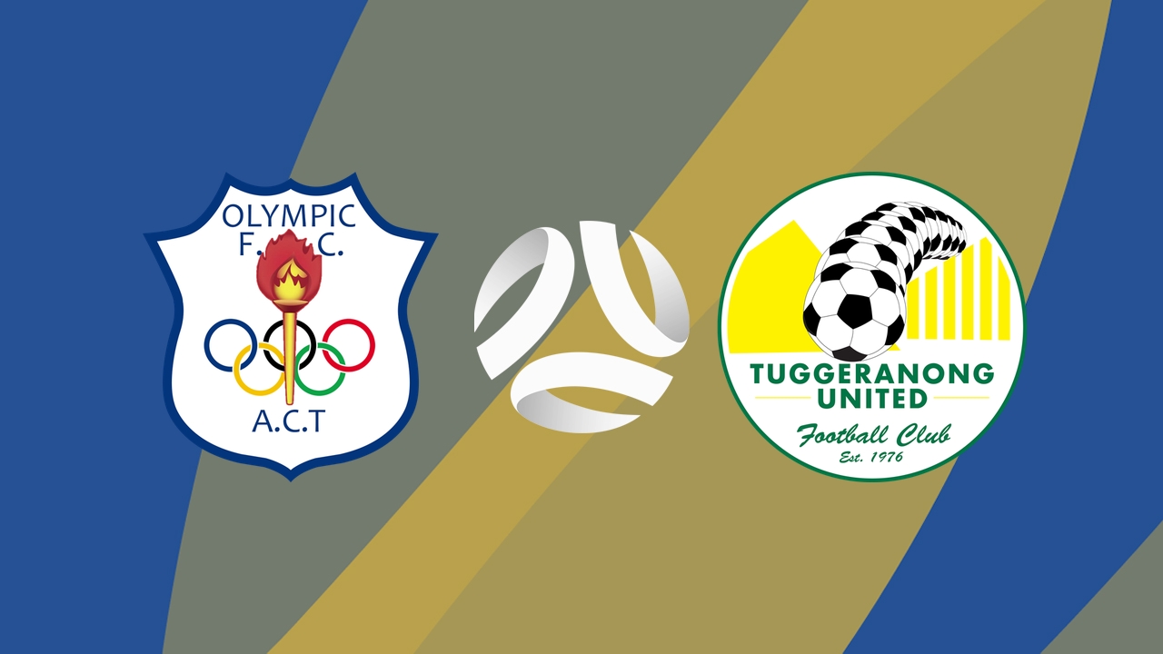 Canberra Olympic vs Tuggeranong United poster