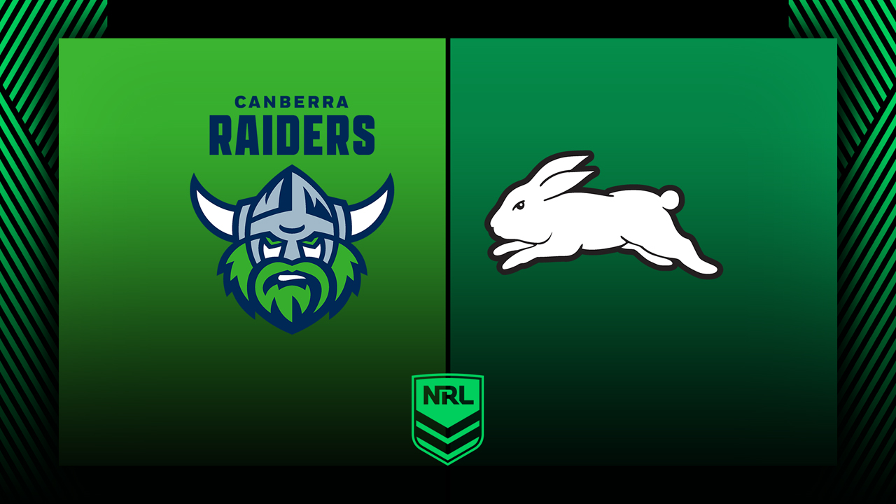 Canberra Raiders vs South Sydney Rabbitohs poster