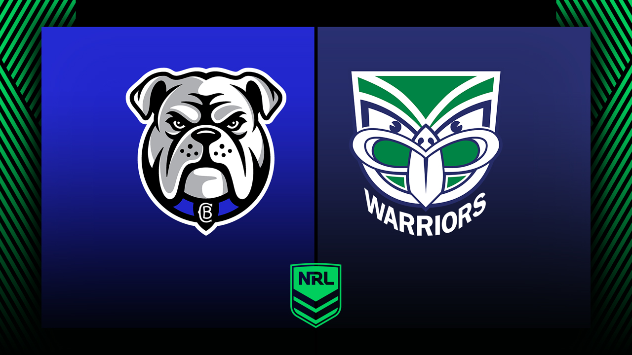 Canterbury Bankstown Bulldogs vs New Zealand Warriors poster