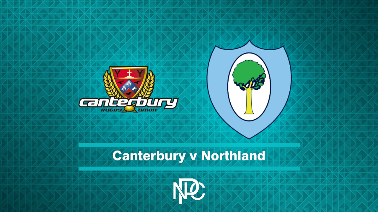 Canterbury vs Northland poster