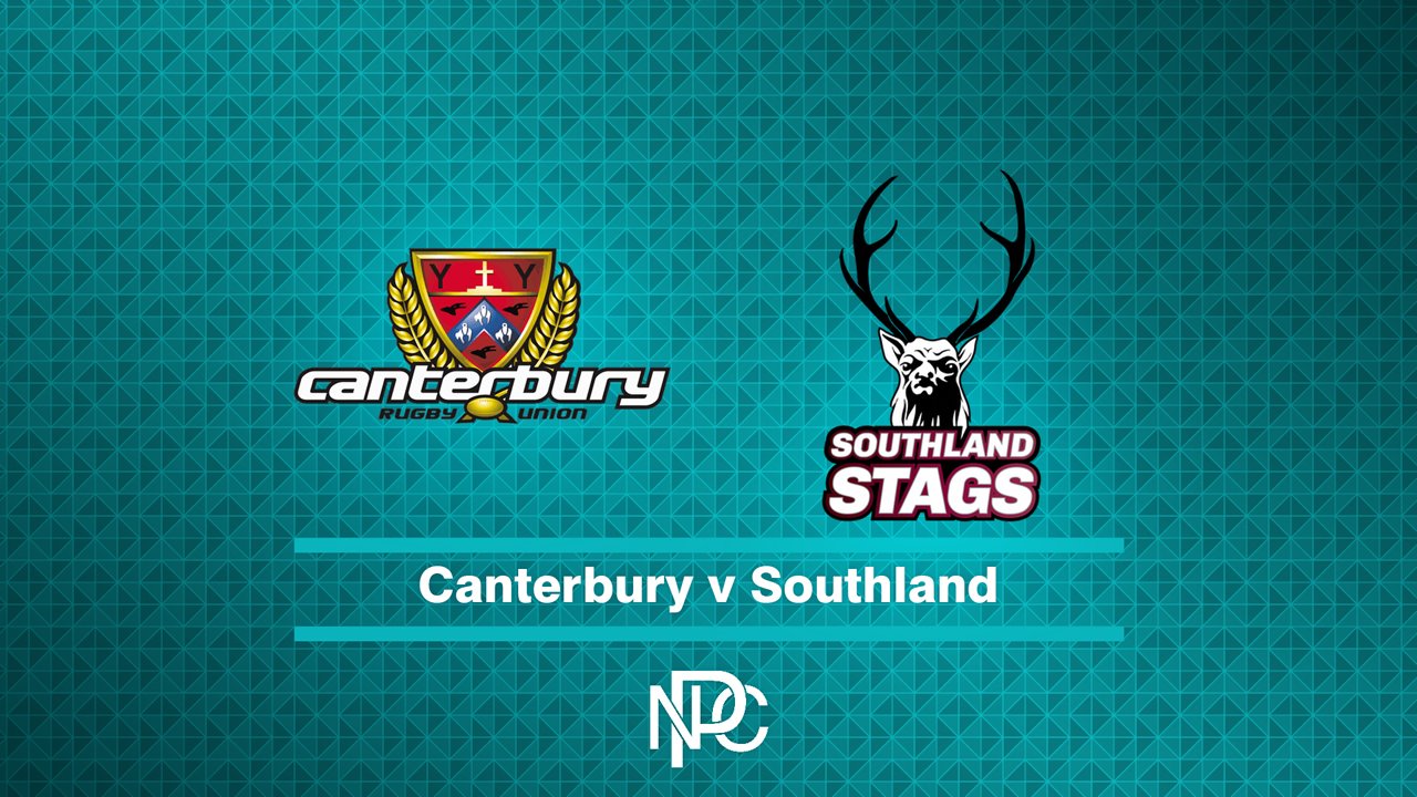 Canterbury vs Southland poster