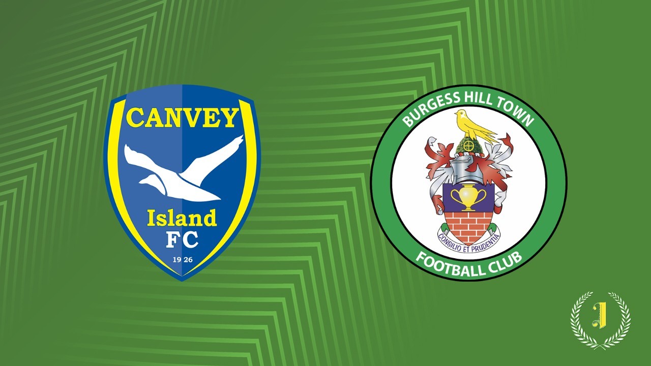 Canvey Island vs Burgess Hill Town poster