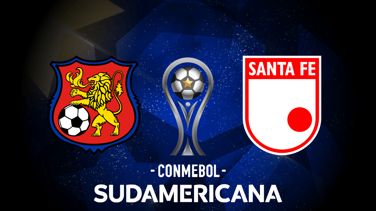 Caracas vs Independiente Santa Fe poster