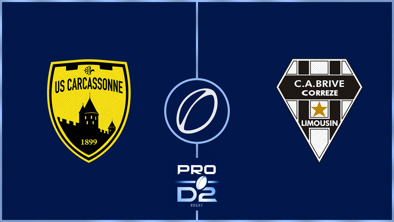 Carcassonne vs CA Brive poster