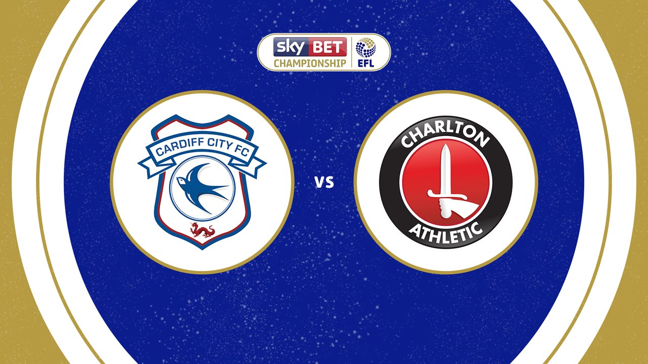 Cardiff City vs Charlton Athletic poster