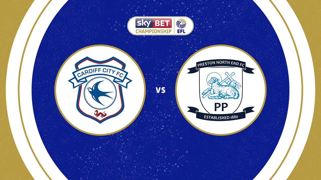 Cardiff City vs Preston North End poster
