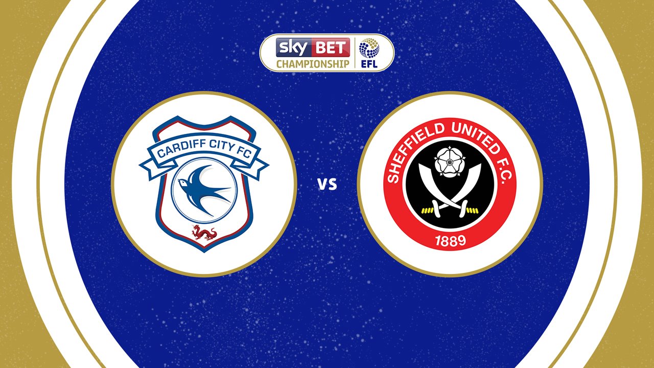 Cardiff City vs Sheffield United poster