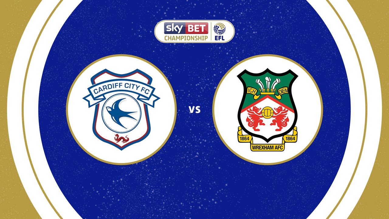 Cardiff City vs Wrexham poster