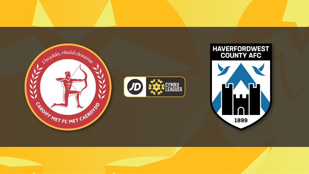 Cardiff Metropolitan University vs Haverfordwest County poster