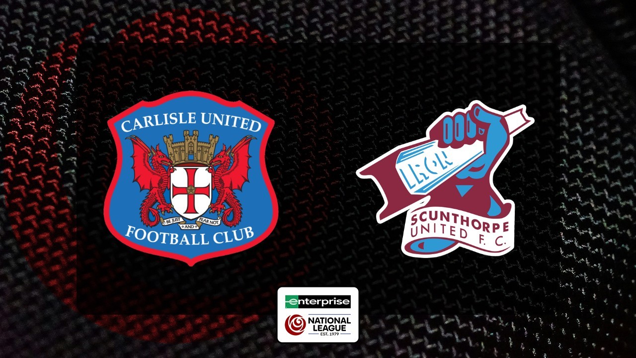 Carlisle United vs Scunthorpe United poster