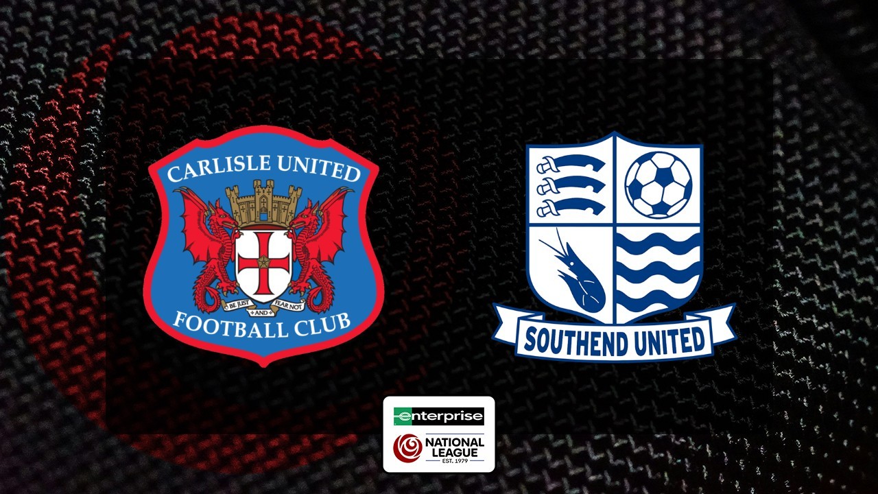 Carlisle United vs Southend United poster