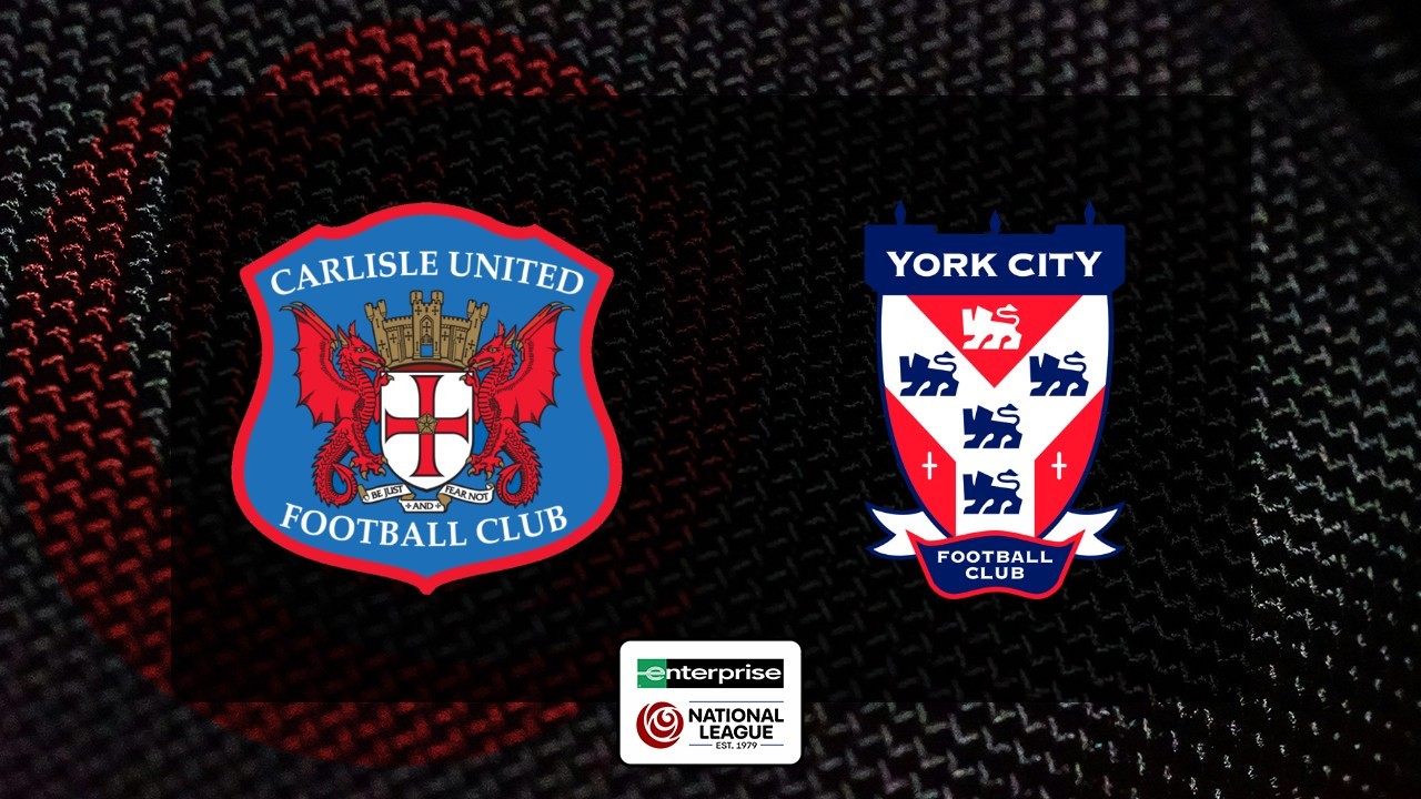 Carlisle United vs York City poster