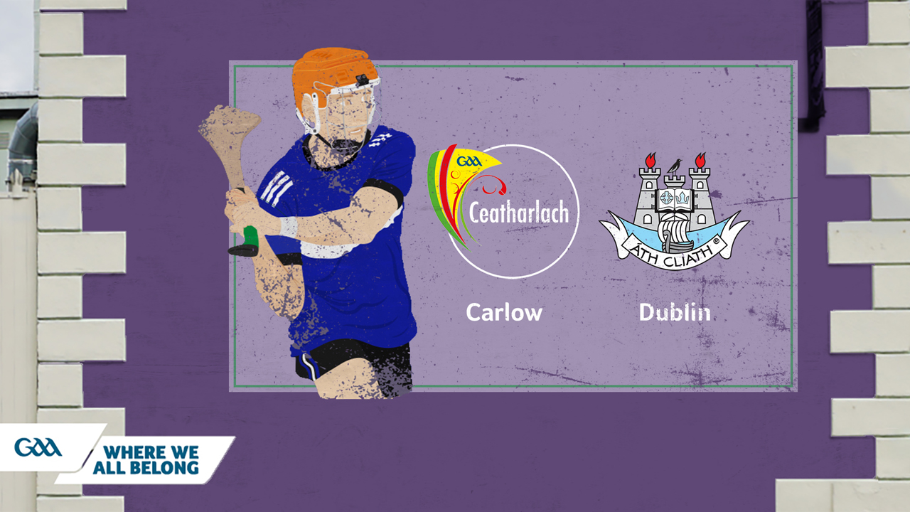 Carlow GAA Hurling vs Dublin GAA Hurling poster