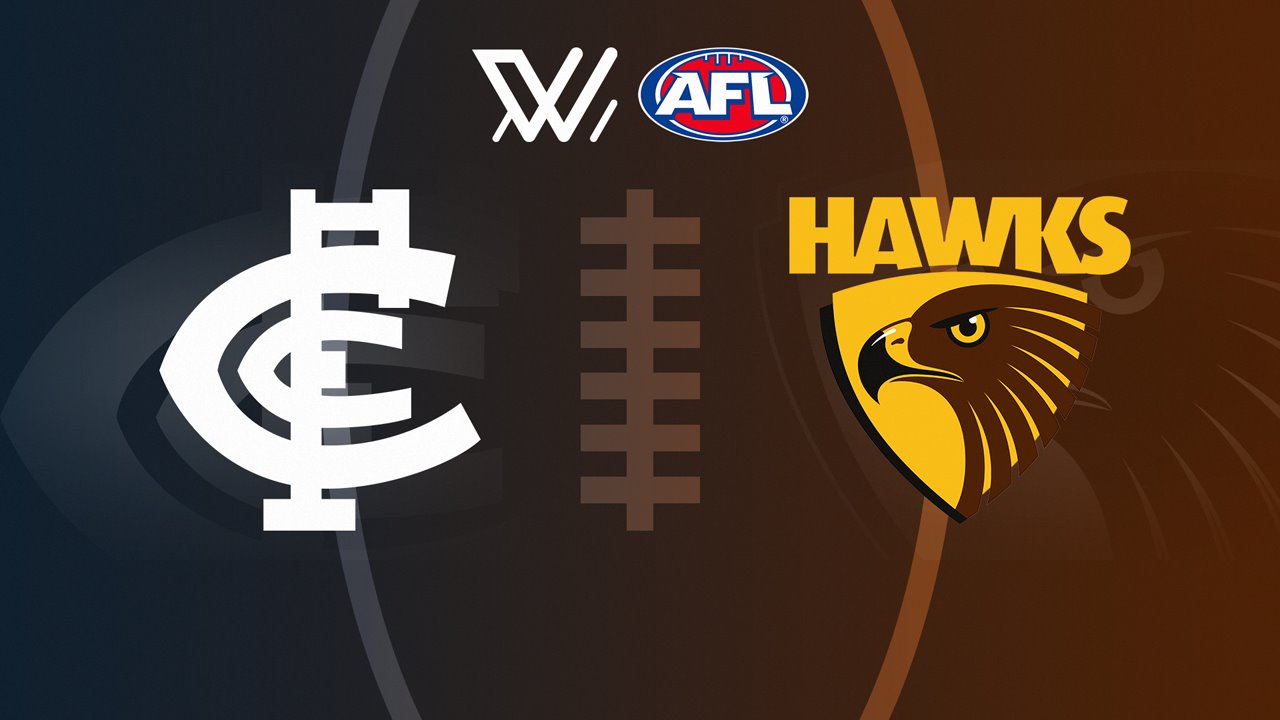 Carlton Blues Women vs Hawthorn Hawks Women poster