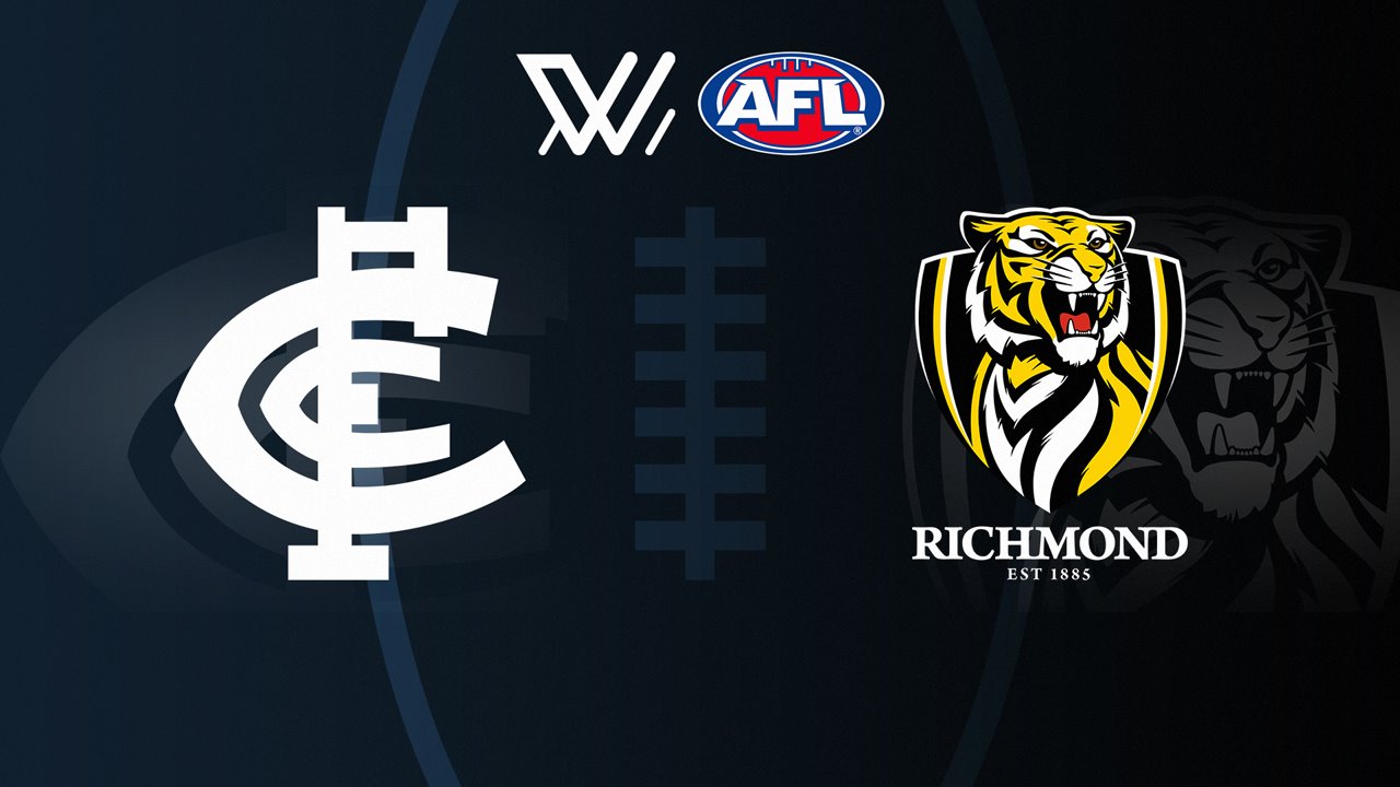 Carlton Blues Women vs Richmond Tigers Women poster