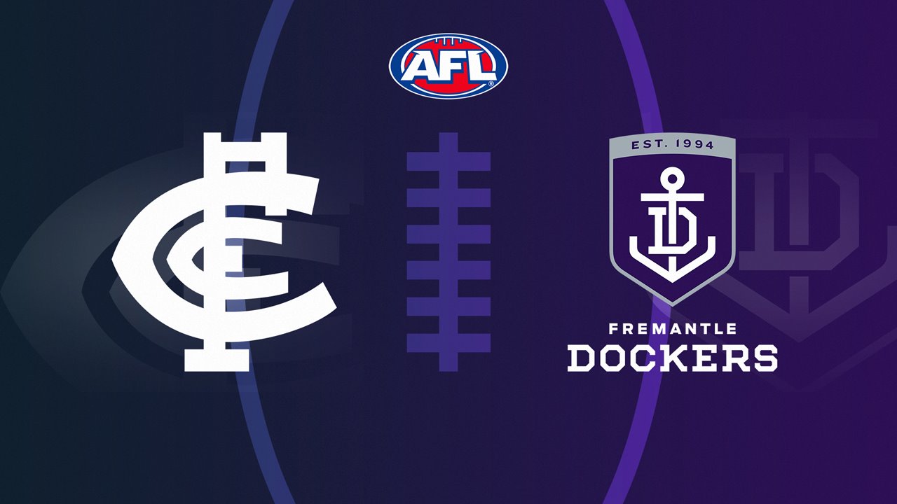 Carlton Football Club vs Fremantle Football Club poster