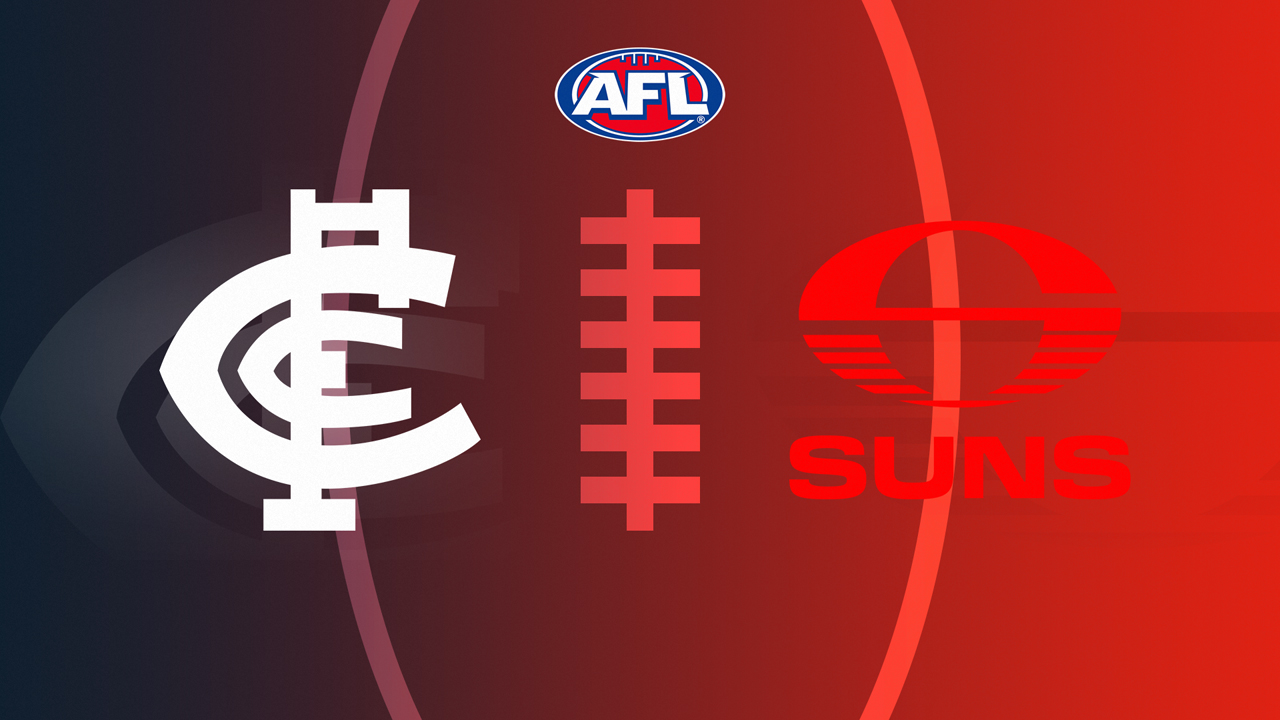 Carlton Football Club vs Gold Coast Football Club poster