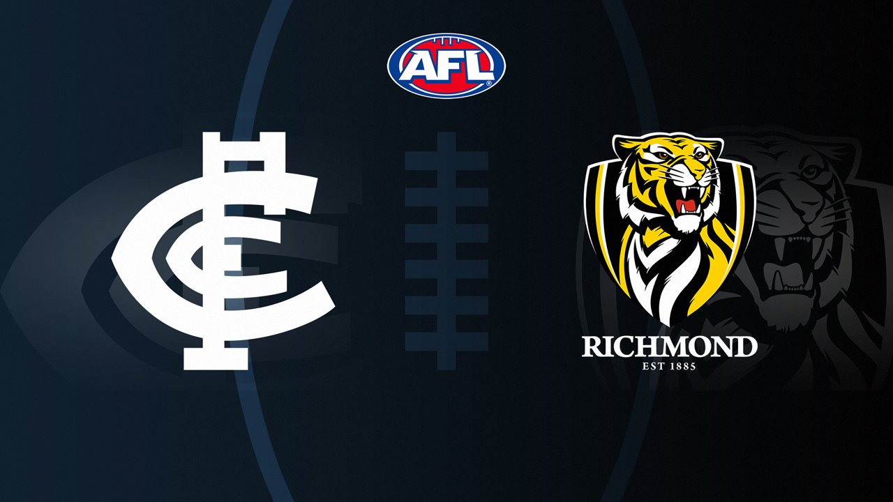 Carlton Football Club vs Richmond Football Club poster