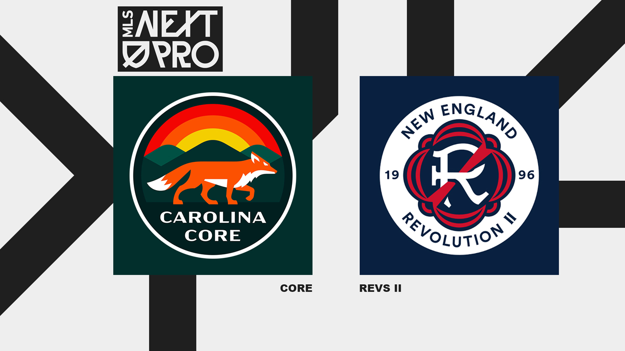 Carolina Core vs New England Revolution II poster